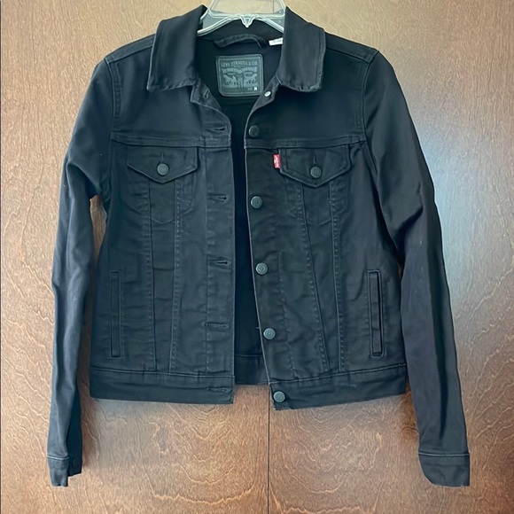 Levi's Black Denim Jacket - Picture 1 of 4